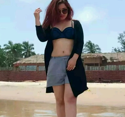 Pretty girl at the beach